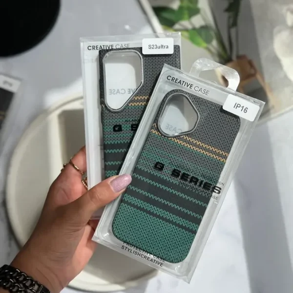 قاب Green Carbon Vintage با مگ سیف (کدC1995)