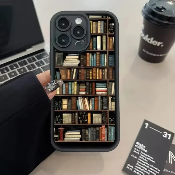 قاب Library آیفون ، سامسونگ ، شیائومی (کدC1982)