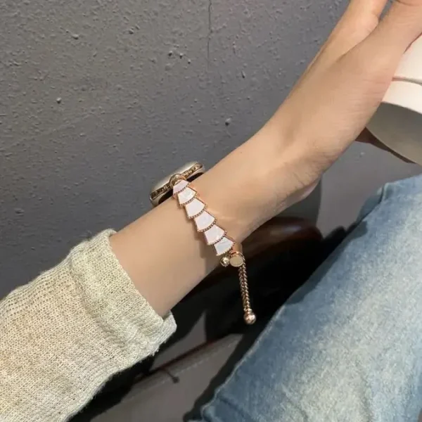 بند اپل واچ Luxury Pearl Chain (کدw5068)