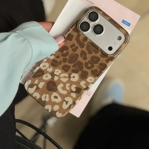 قاب Minimal Leopard آیفون (کدC2309)
